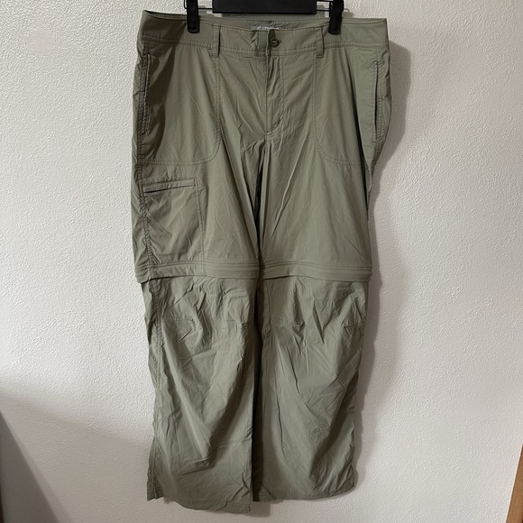 Gander Mountain Guide Series Convertible Hiking Pants Beige Womens Size 16 - Picture 1 of 6